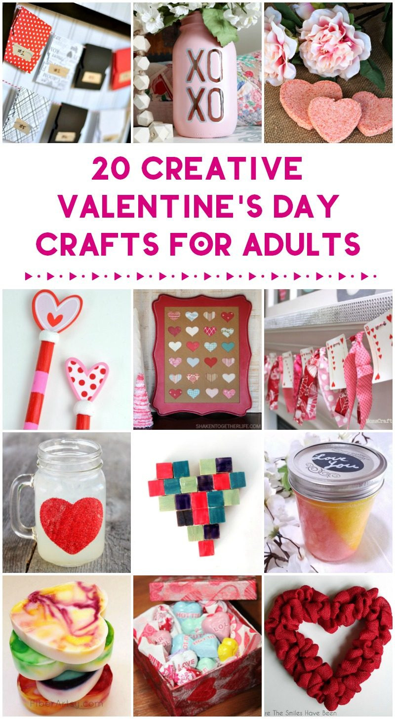 Arts And Crafts Valentines Gift Ideas
 20 Valentine s Day Crafts & Handmade Gifts for YOU to Make