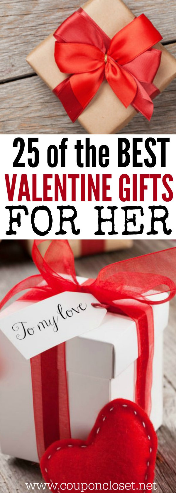 Awesome Valentines Day Ideas For Her
 25 Valentine s Day ts for Her on a bud  Coupon Closet