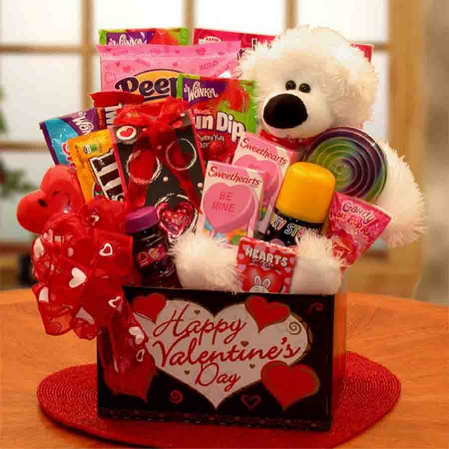 Childrens Valentines Gift Ideas
 Huggable Bear Kids Valentine Gift Box