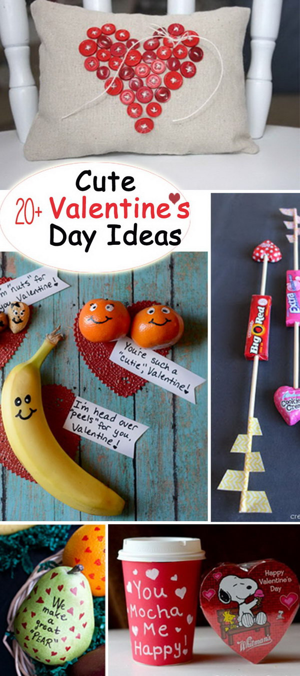 Cute Cheap Valentines Day Ideas
 20 Cute Valentine s Day Ideas Hative