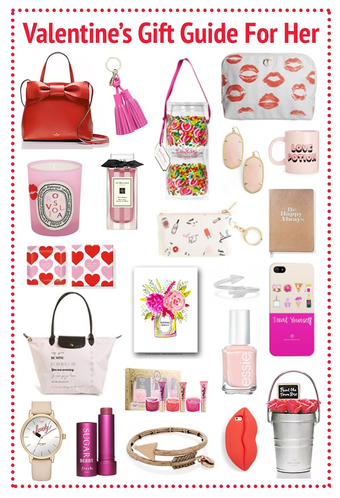 Cute Valentines Day Gifts For Her
 Sew Cute Valentines Day Gift Guide For Her
