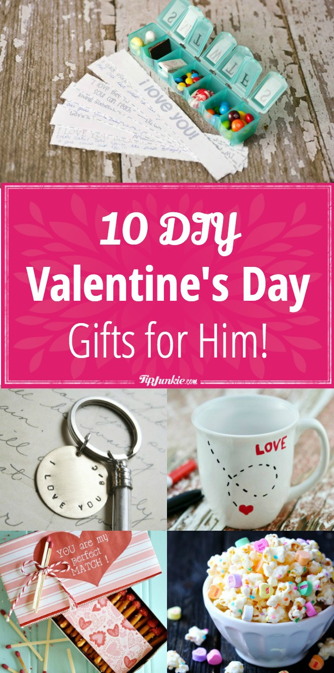 Cute Valentines Day Gifts For Him
 10 DIY Valentine’s Day Gifts for Him – Tip Junkie