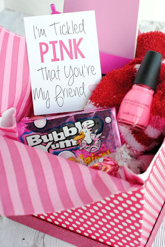 Female Valentine Gift Ideas
 Tickled Pink Gift Idea
