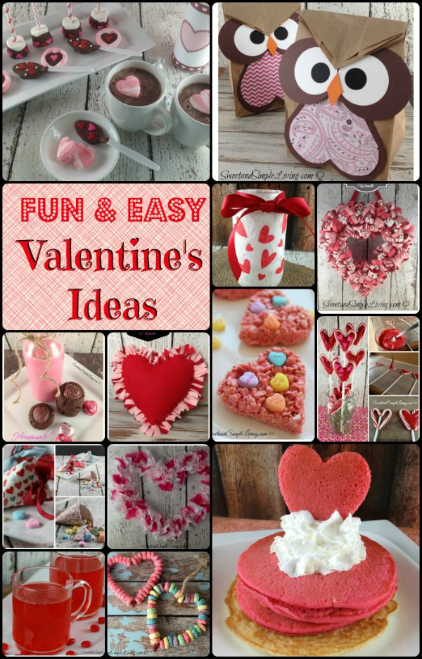 Good Valentines Day Ideas
 The Best Valentine s Day Ideas 2015 Sweet and Simple Living