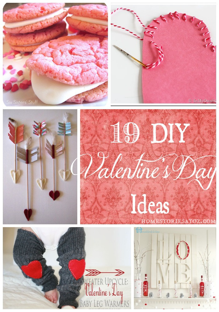 Great Ideas For Valentines Day
 19 Easy DIY Valenine’s Day Ideas