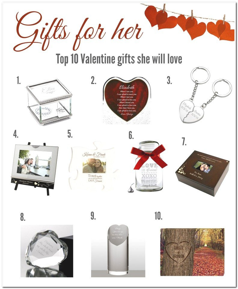 Great Valentines Day Gifts For Her
 Top 10 Valentines Day Gifts For Her