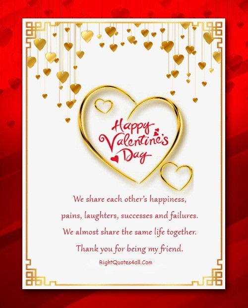Happy Valentines Day Quotes For Friendship
 Valentines Day Quotes For Friends – Top Valentines Quotes