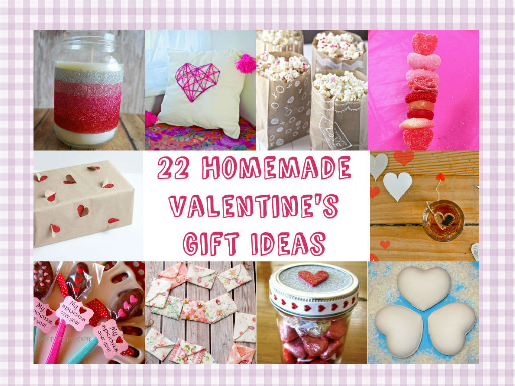 Homemade Valentine Gift Ideas
 22 Homemade Valentine’s Gift Ideas