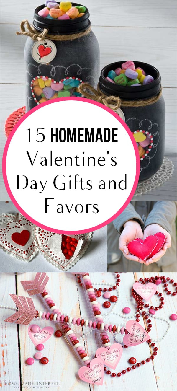 Homemade Valentines Day Gifts
 15 Homemade Valentine’s Day Gifts and Favors