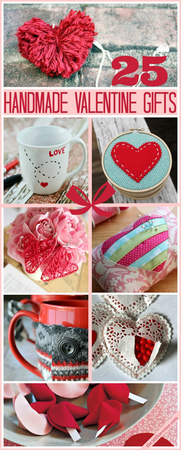Ideas For Valentine Gift
 25 Valentine Handmade Gifts