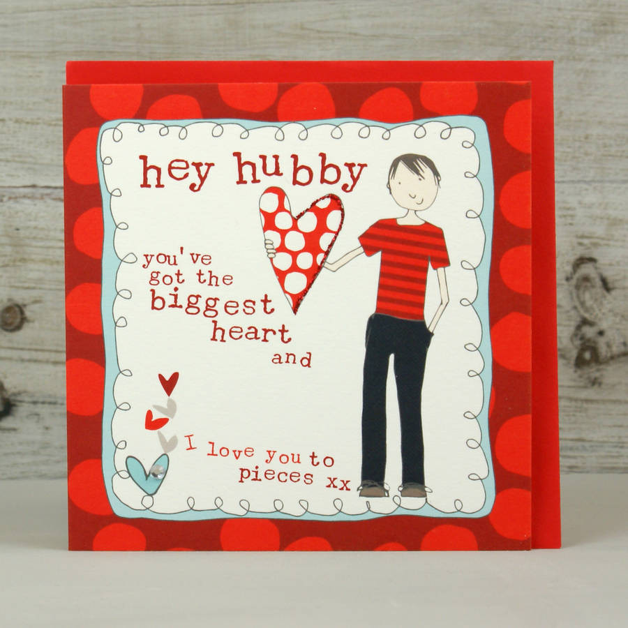 Ideas For Valentines Day For Husband
 husband valentines card by molly mae