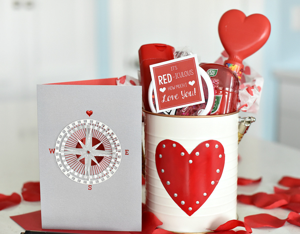 Online Valentine Gift Ideas
 Cute Valentine s Day Gift Idea RED iculous Basket