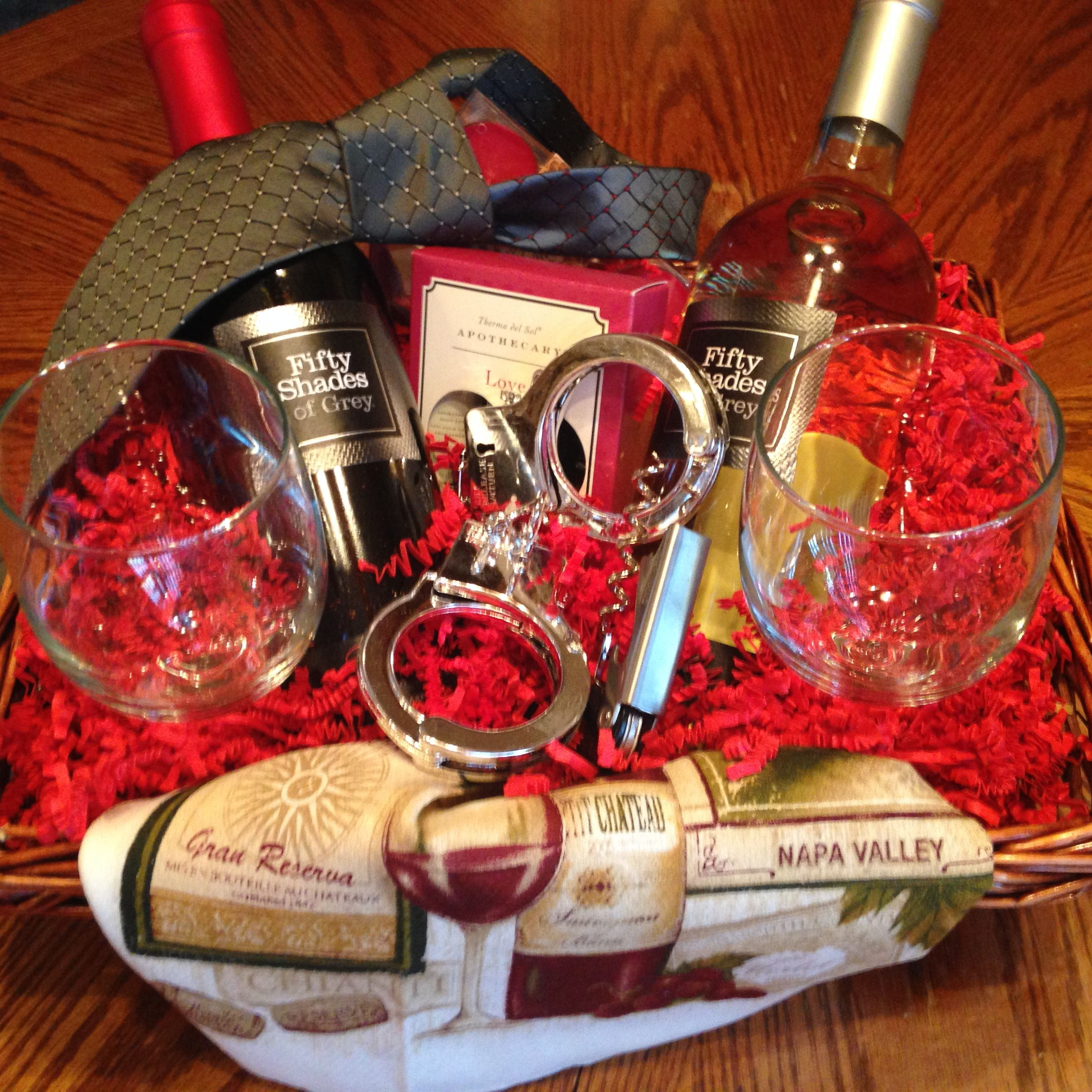 Sexy Valentines Gift Ideas
 Fifty Shades of Grey Gift Basket