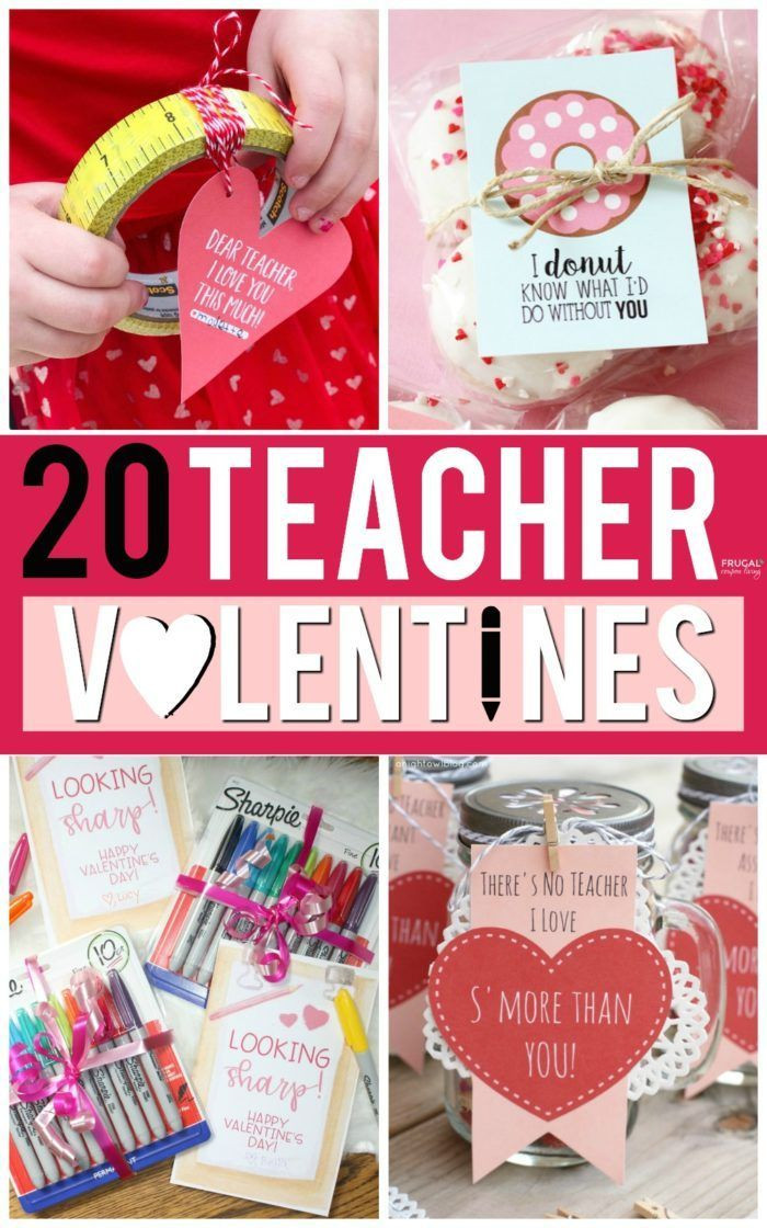 Teacher Valentines Gift Ideas
 Teacher Valentine Printables