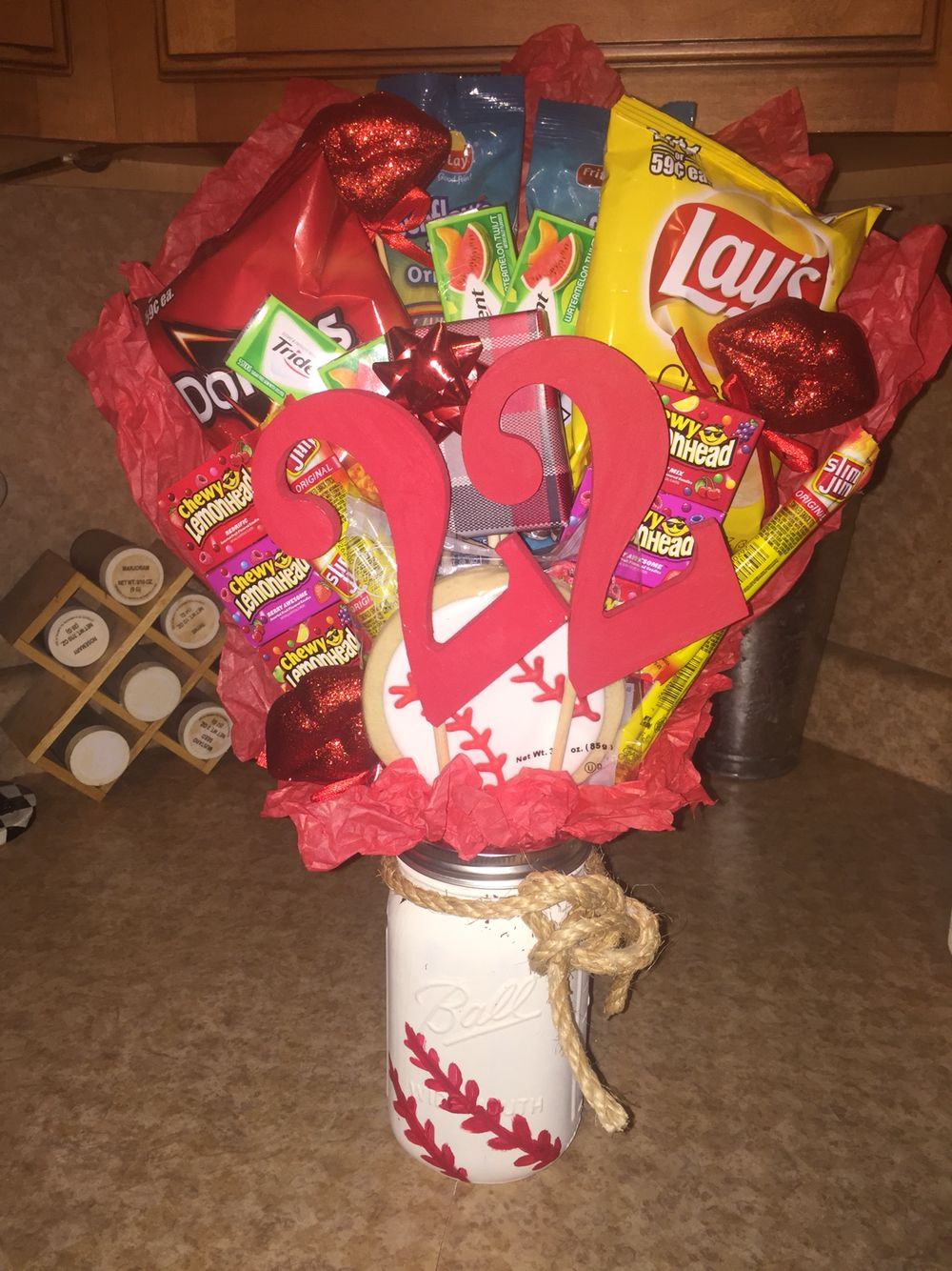 Teenage Valentine Gift Ideas
 Baseball DIY Valentine s Day bouquet for boyfriend