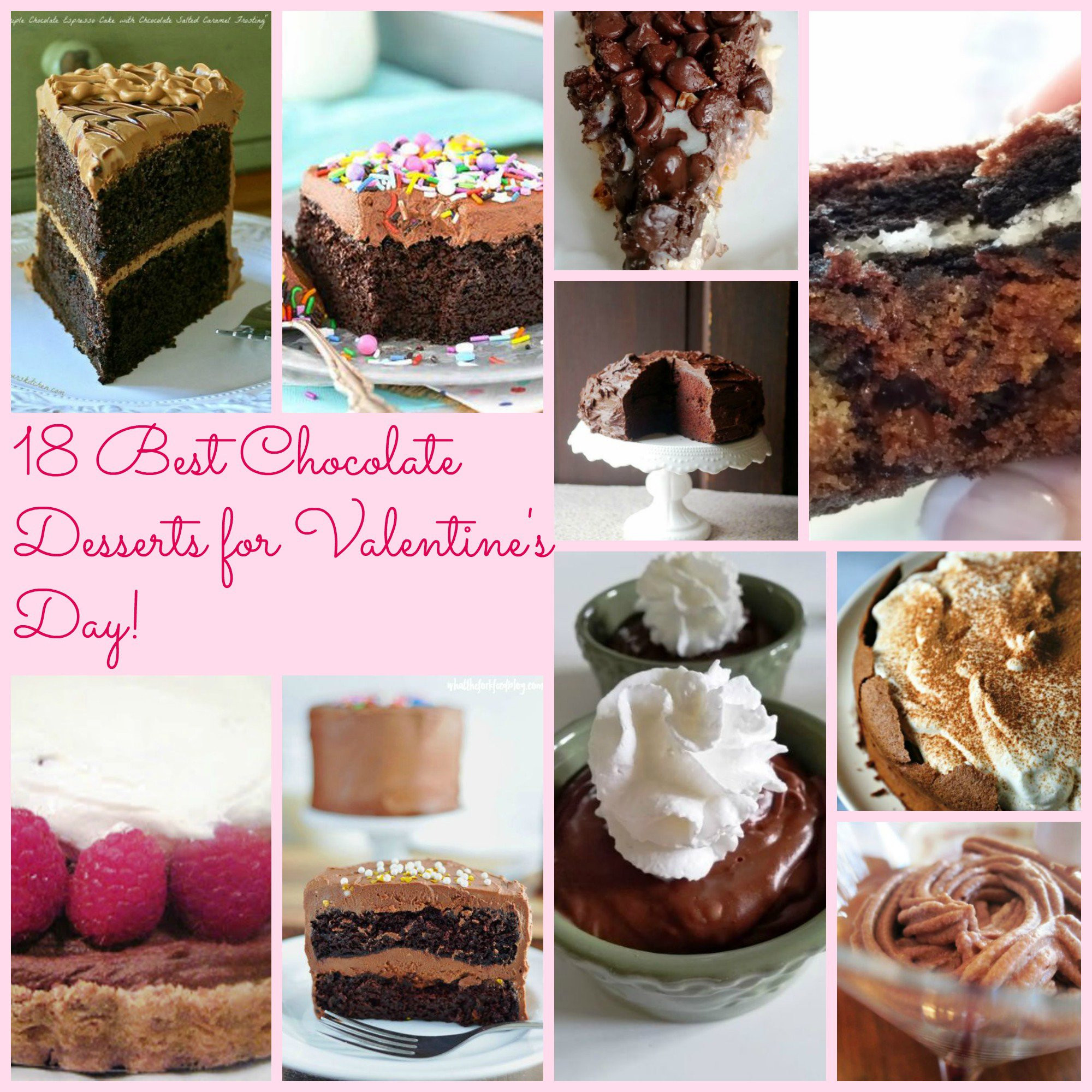 Valentine Chocolate Desserts
 18 Best Chocolate Desserts For Valentine s Day Moore or