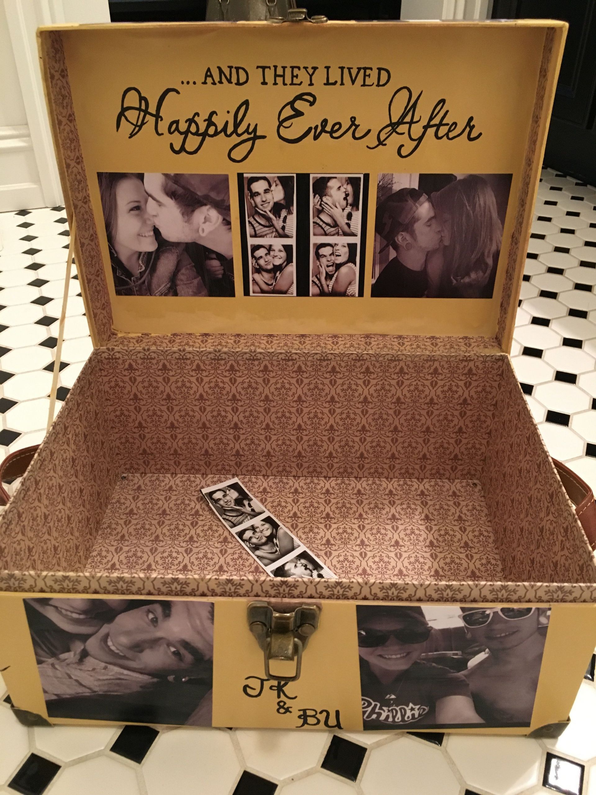 Valentine Day Gift Box Ideas
 Memory box Valentine s Day for him