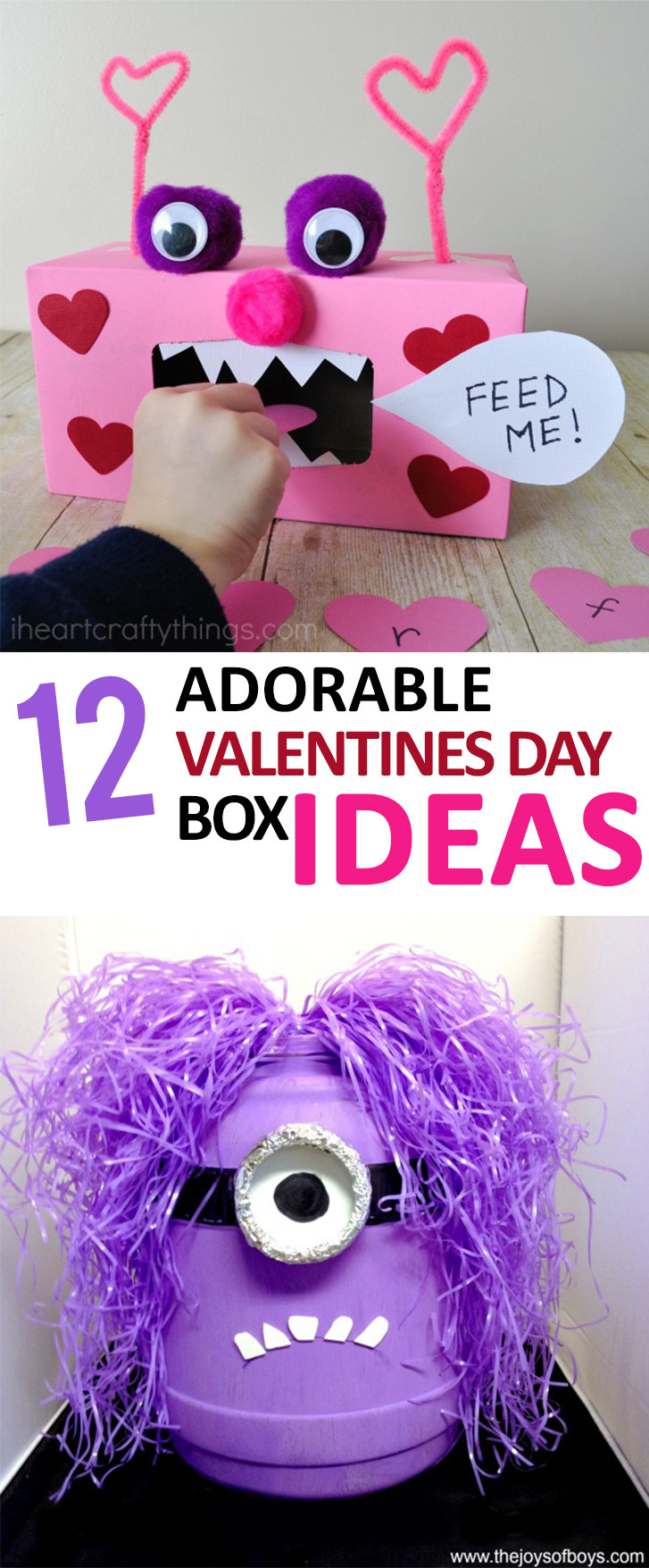 Valentine Day Gift Box Ideas
 12 Adorable Valentines Day Box Ideas