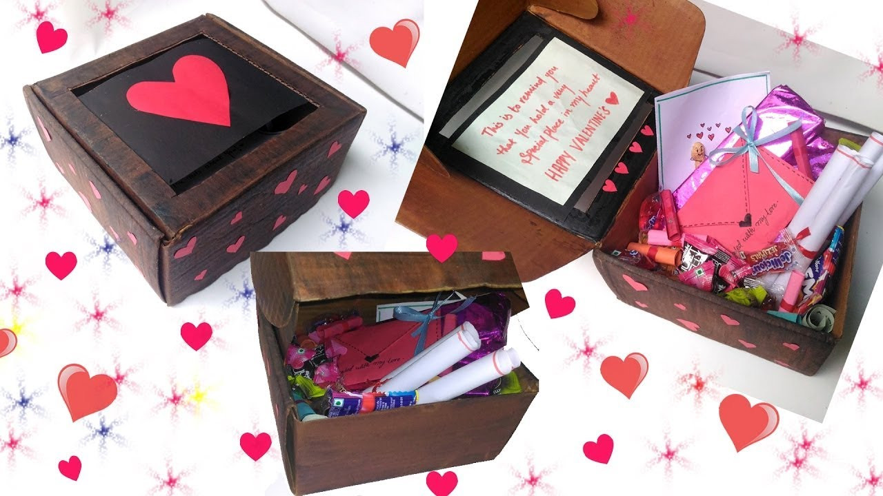 Valentine Day Gift Box Ideas
 DIY Cute Valentine s Day Box Idea for Him & Her