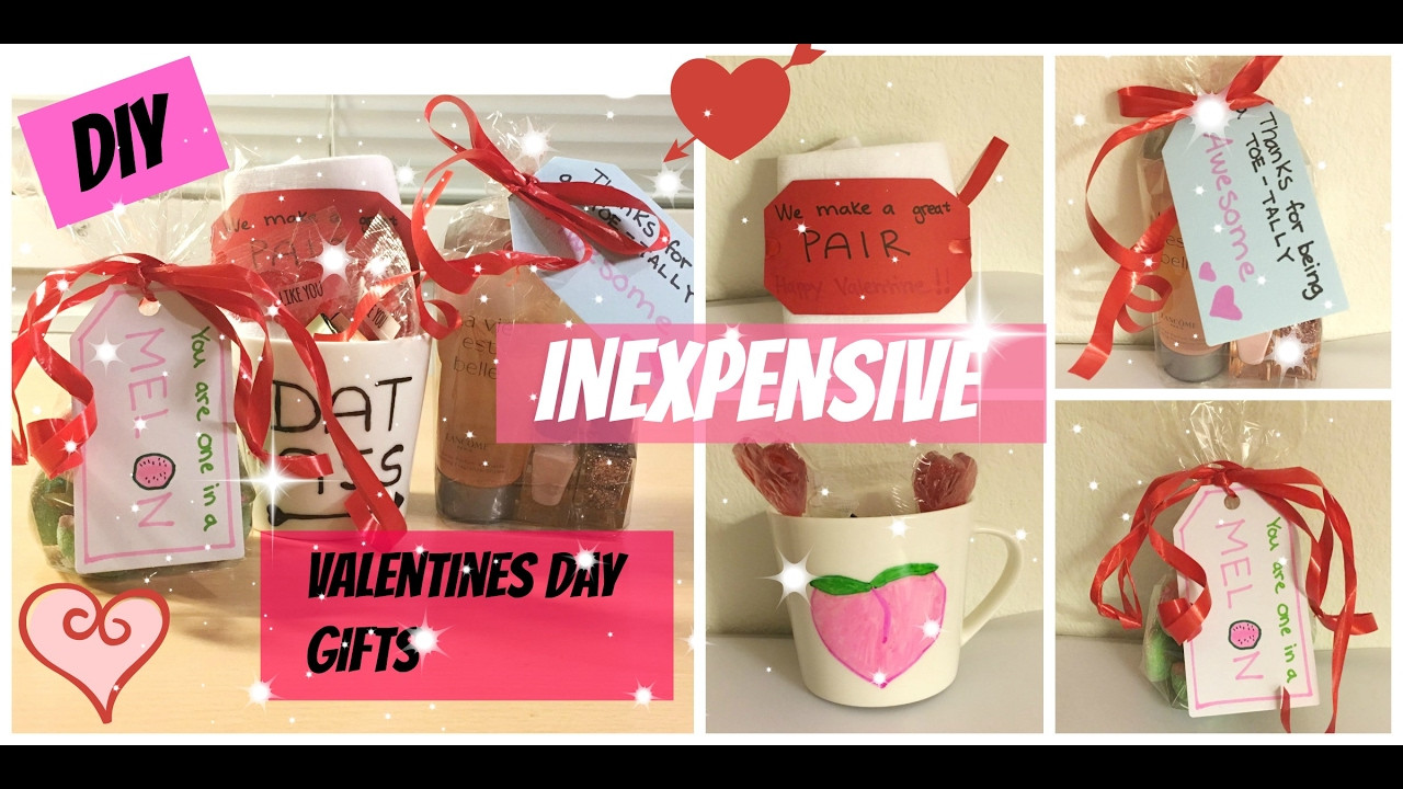 Valentine Day Gift Ideas For Best Friend
 DIY inexpensive Valentines day ts to boyfriend