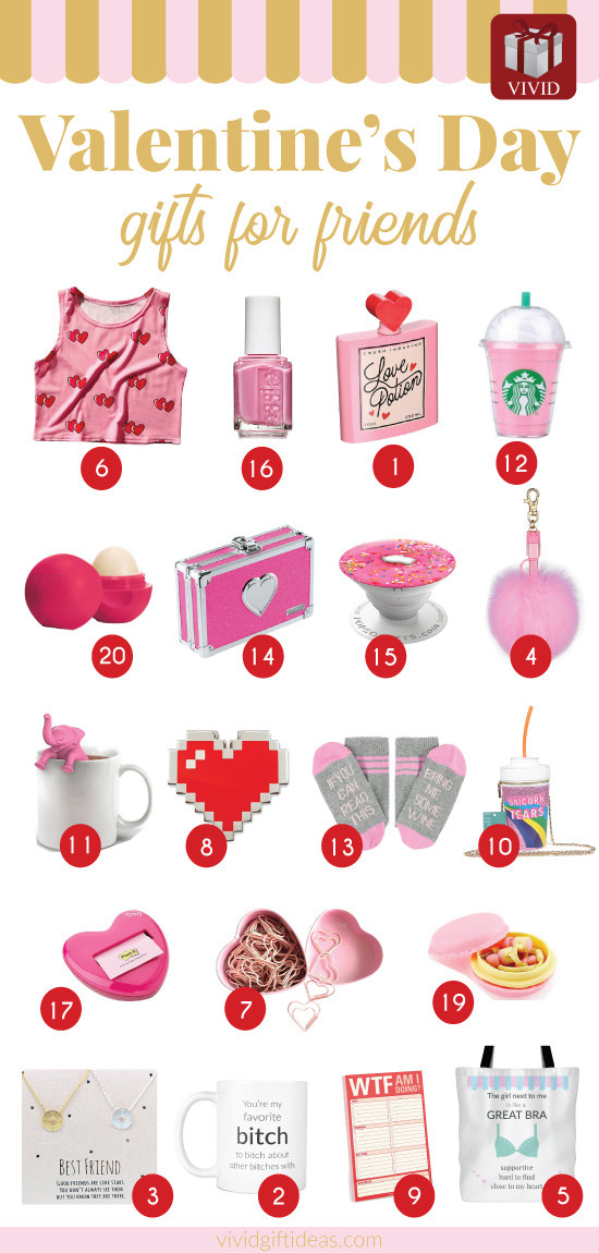 Valentine Day Gift Ideas For Friends
 This Valentine s Day Shower Your Best Friends with These