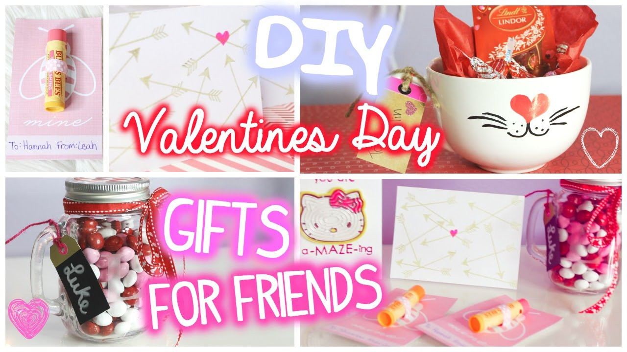 Valentine Day Gift Ideas For Friends
 Valentines Day Gifts for Friends 5 DIY Ideas