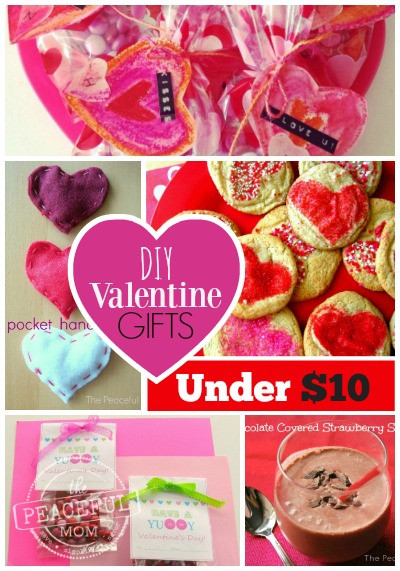 Valentine Day Gift Ideas For Mom
 DIY Valentine Gifts for $10 or Less The Peaceful Mom
