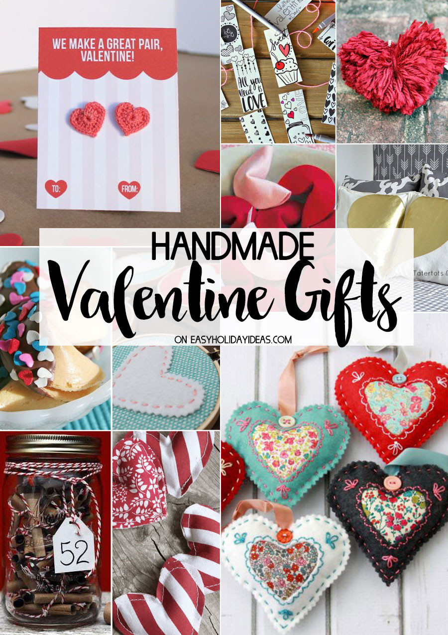 Valentine Day Handmade Gift Ideas
 Handmade Valentine Gifts Easy Holiday Ideas