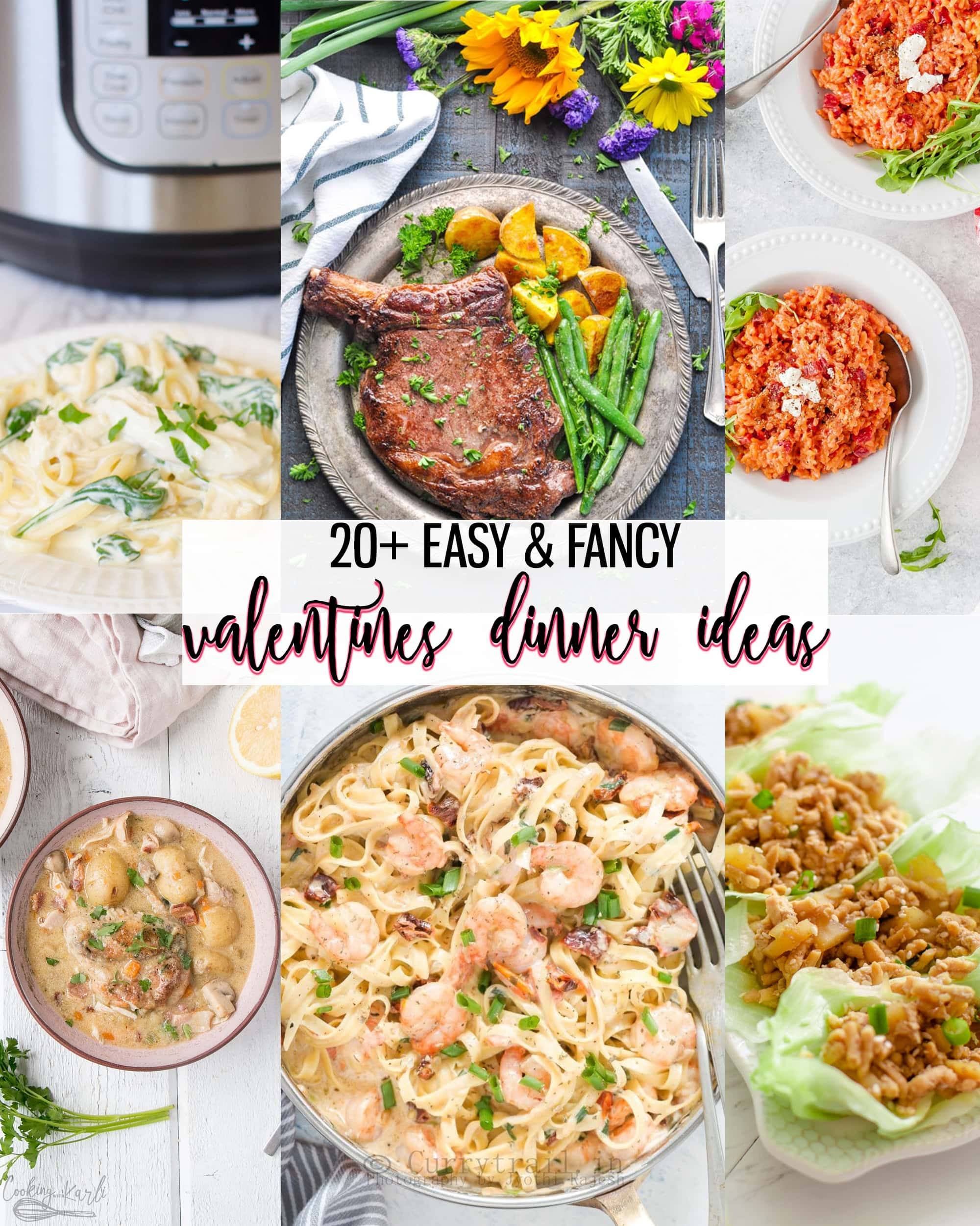 Valentine Dinner Recipes
 20 Easy & Fancy Valentines Dinner Ideas Cooking With Karli