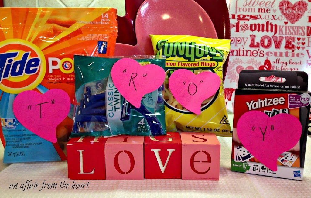 Valentine Gift Ideas For College Son
 College Care Package Valentine Style An Affair from