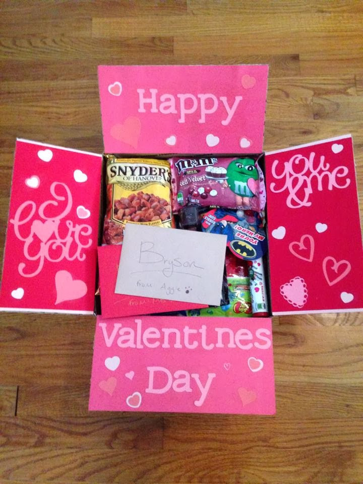 Valentine Gift Ideas For College Son
 From Cadet Life To Army Wife Valentines Day Care Package