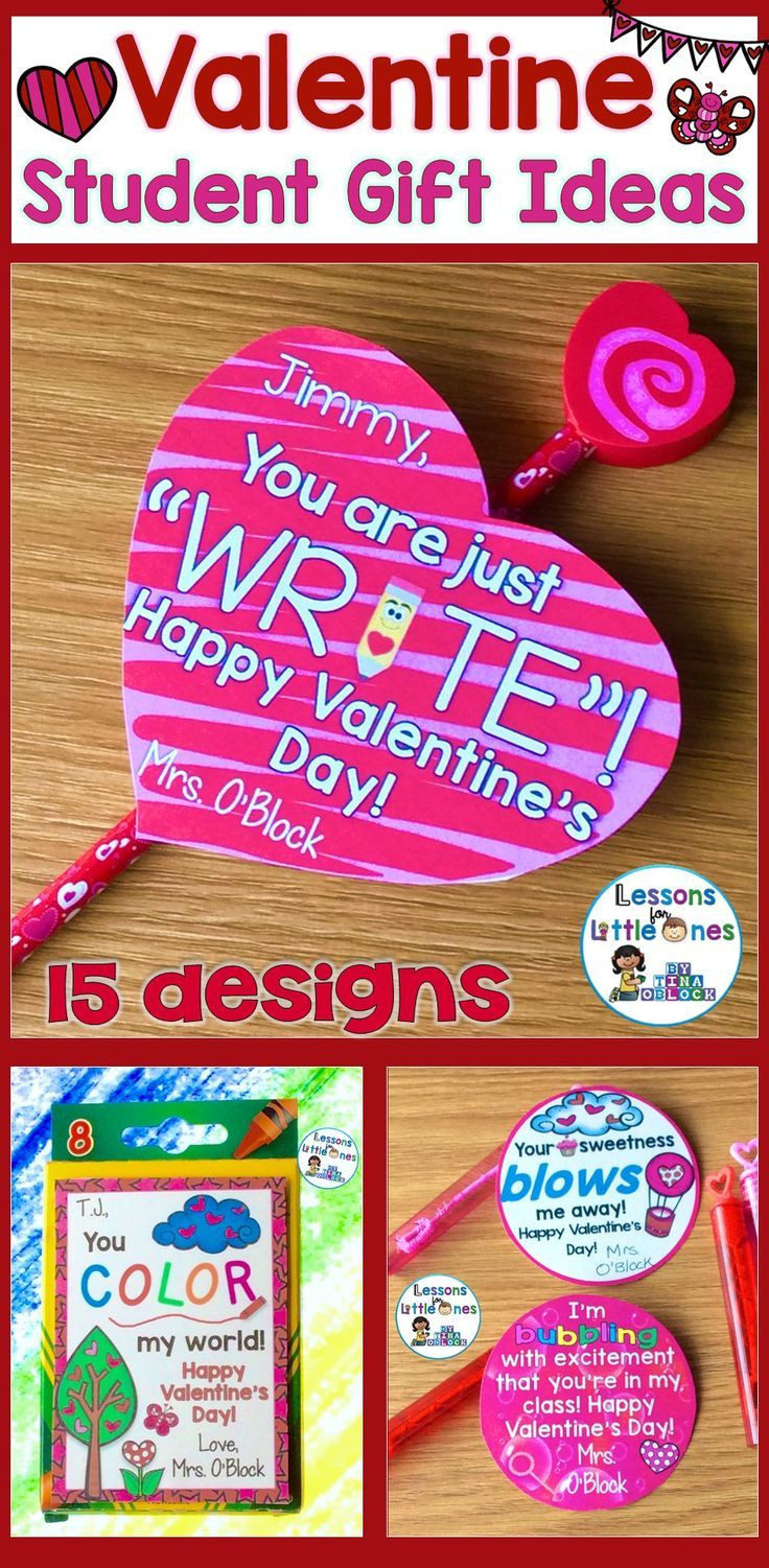Valentine Gift Ideas For College Students
 Valentine s Day Student Gift Ideas & Gift Tags
