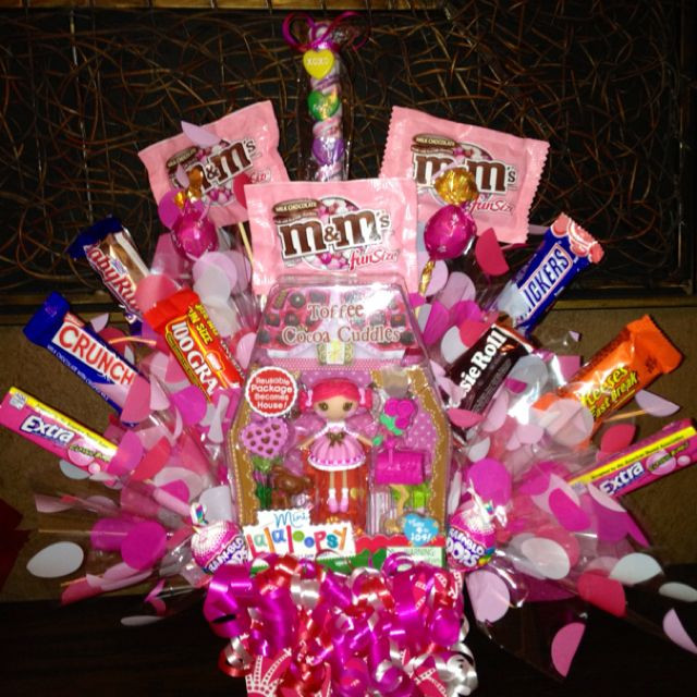 Valentine Gift Ideas For Daughters
 Valentine Candy Bouquet I made for my daughter