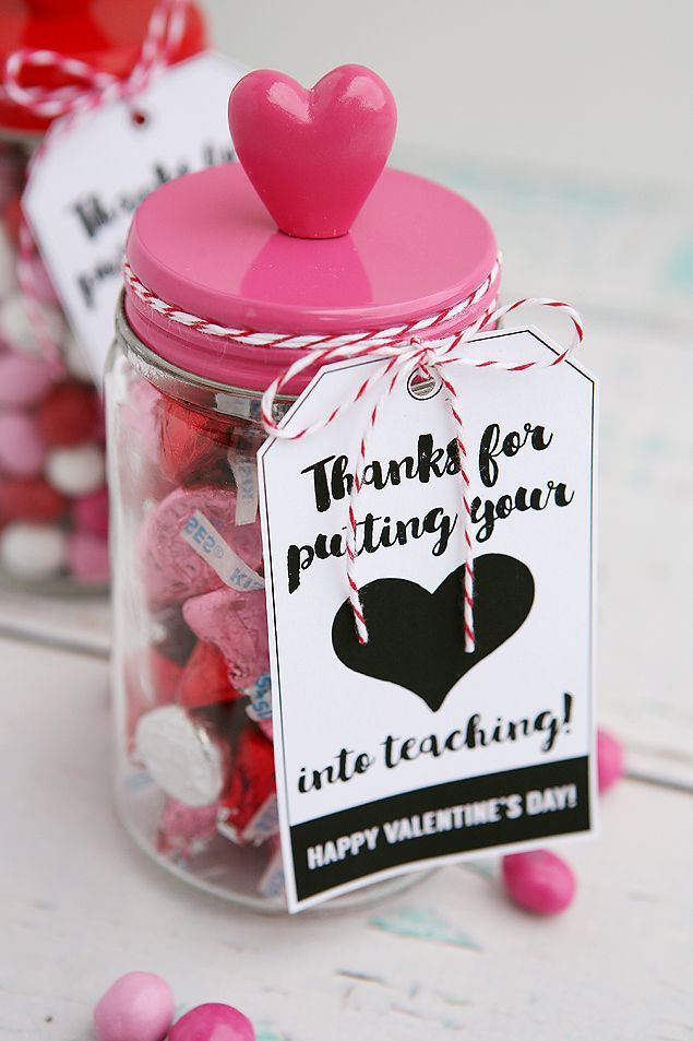 Valentine Gift Ideas For Grandchildren
 Thanks For Putting Your Heart Into Teaching Eighteen25