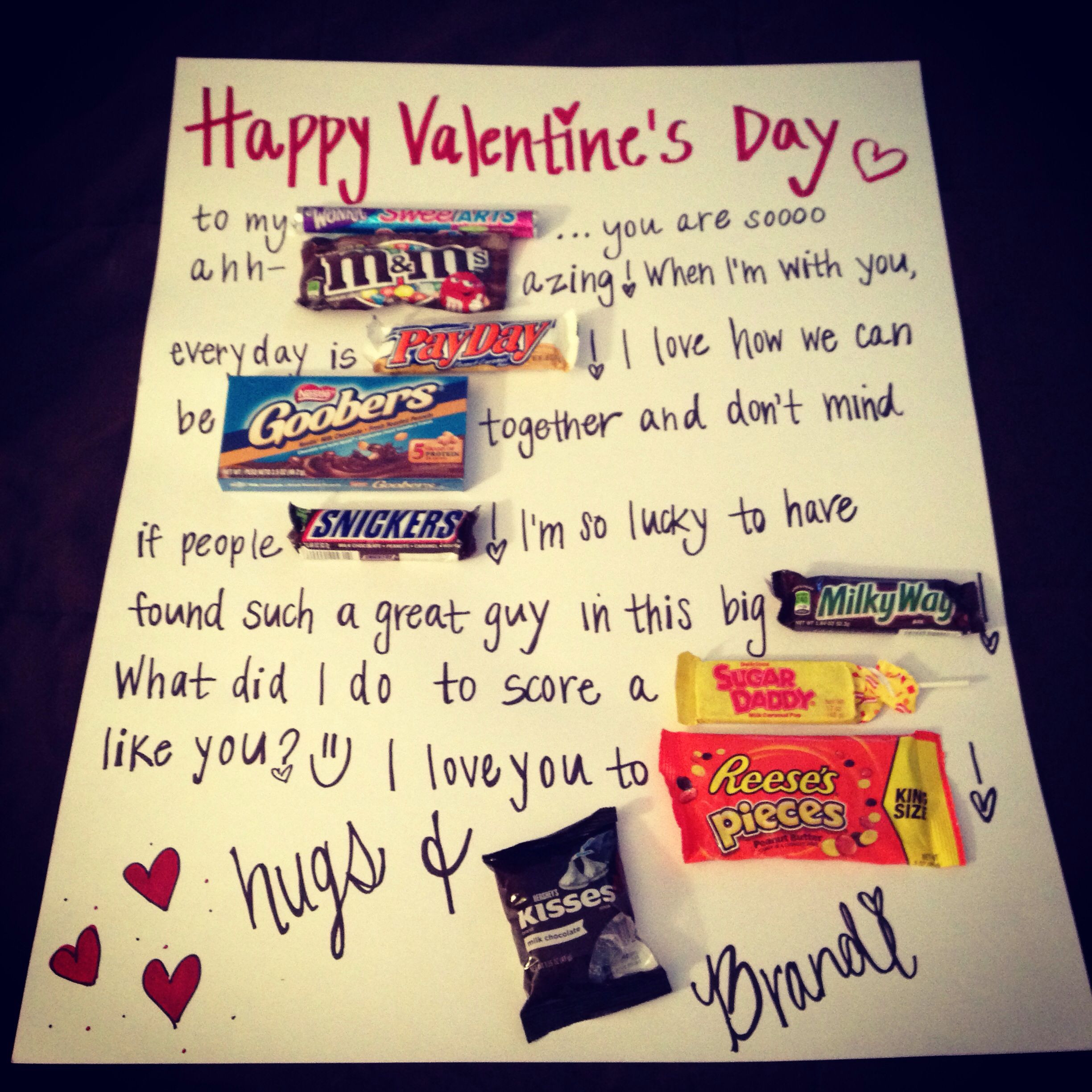 Valentine Gift Ideas For Him Homemade
 Easy diy valentines t for him
