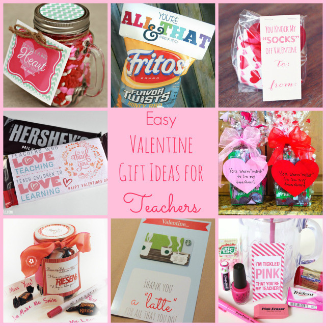 Valentine Gift Ideas For Male Teachers
 Easy Valentine Gift Ideas for the Teacher Happy Home Fairy