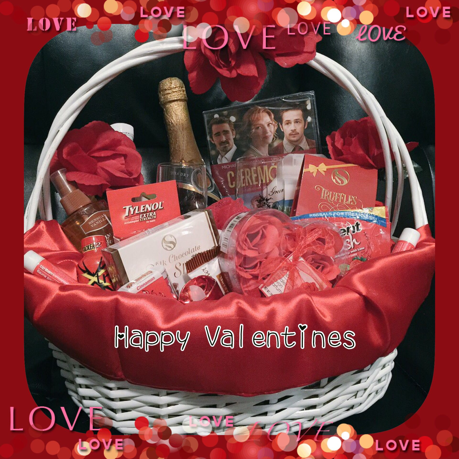 Valentine Husband Gift Ideas
 Valentine s Day Romance and love t basket for him and