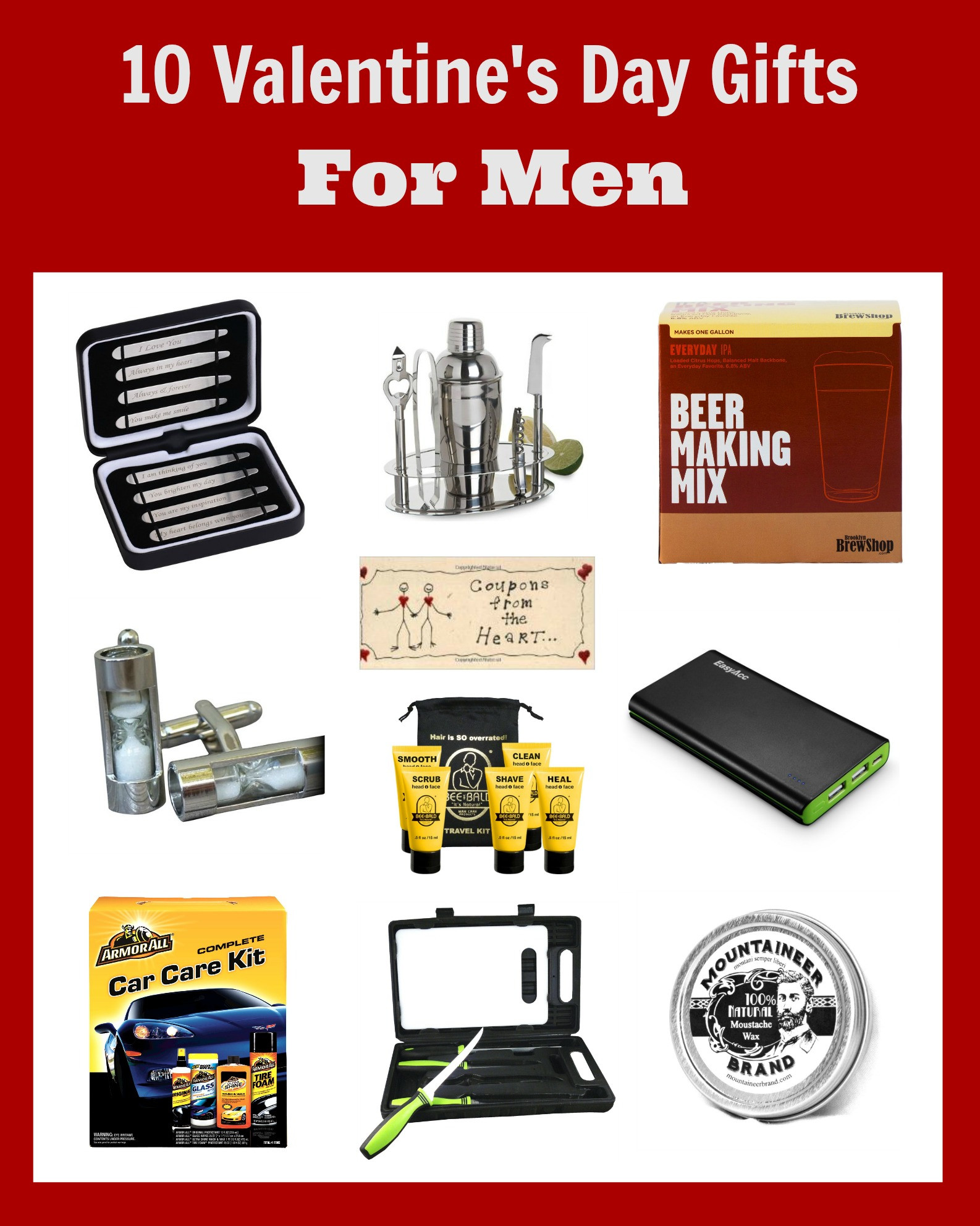 Valentine Men Gift Ideas
 Valentine Gifts for Men Ideas They Will Love