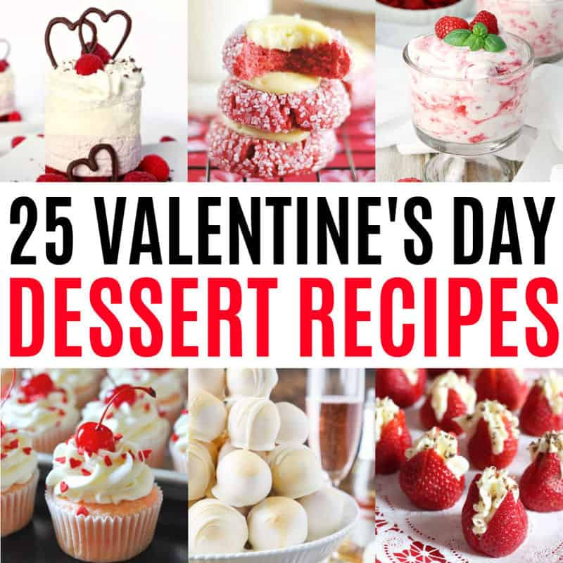 Valentine'S Day Dessert Ideas
 25 Valentine s Day Dessert Recipes ⋆ Real Housemoms