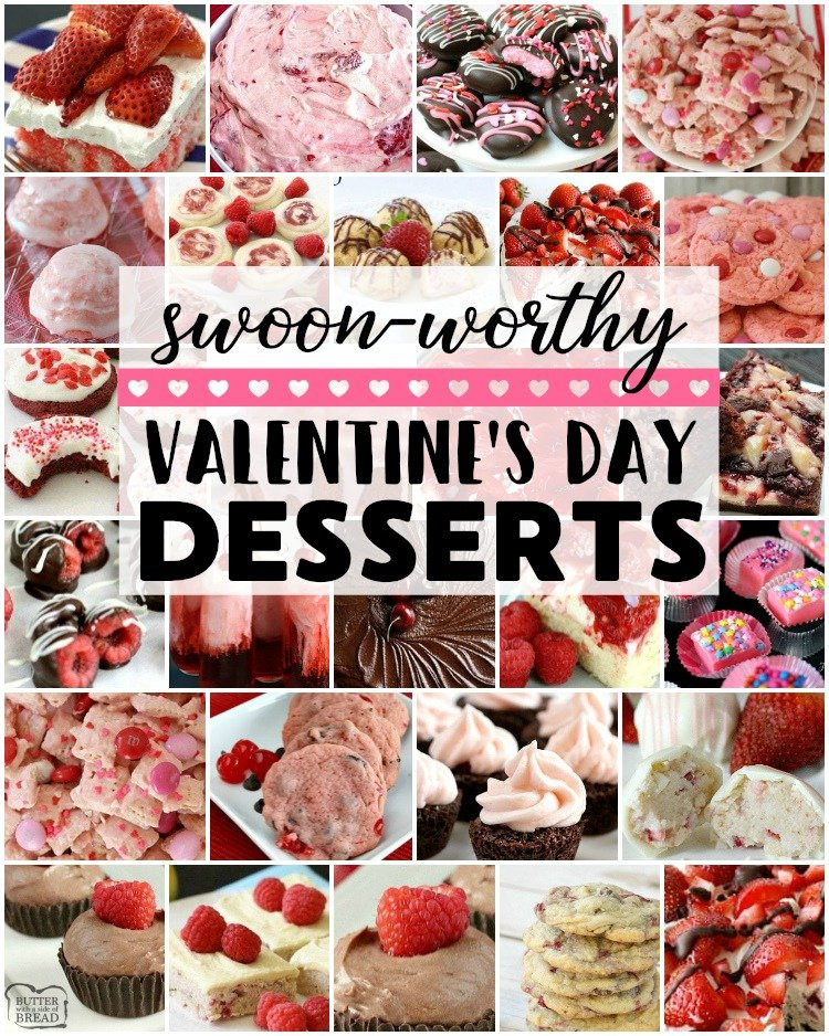 Valentine'S Day Desserts
 EASY SWOON WORTHY VALENTINE S DAY DESSERTS Butter with a