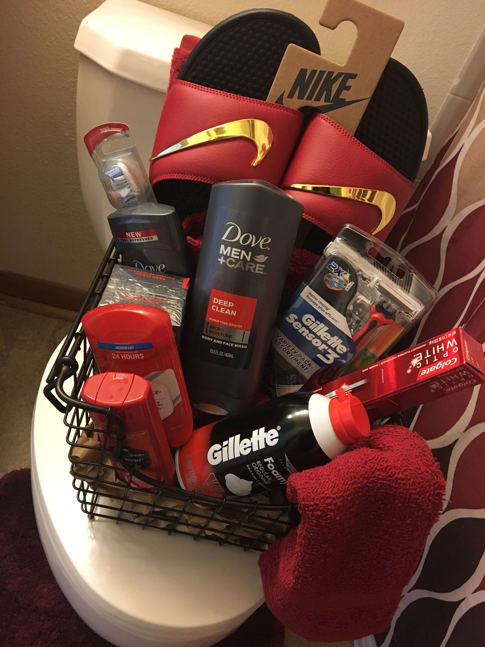 Valentine'S Day Gift Basket Ideas For Him
 Men bath spa
