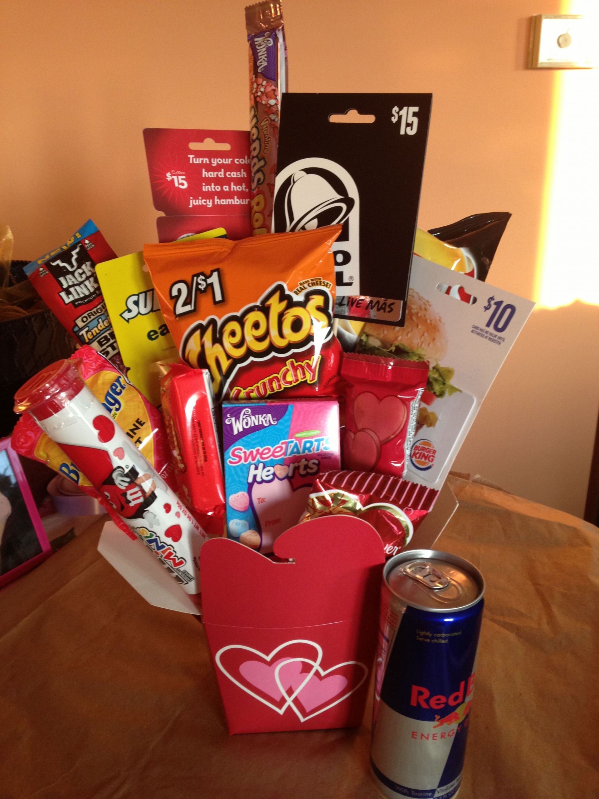 Valentine'S Day Gift Basket Ideas For Him
 Pin by Courtney Smith on Ideas