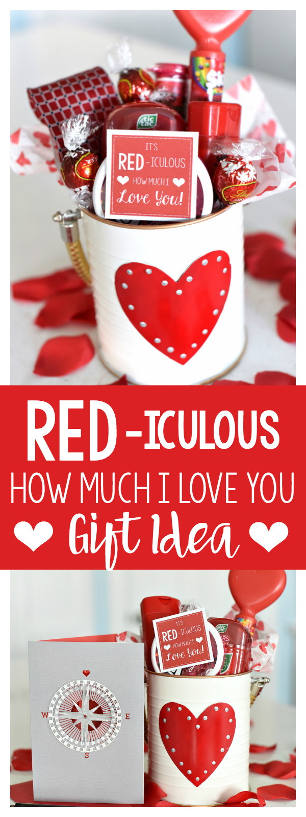 Valentine'S Day Gift Ideas
 Cute Valentine s Day Gift Idea RED iculous Basket