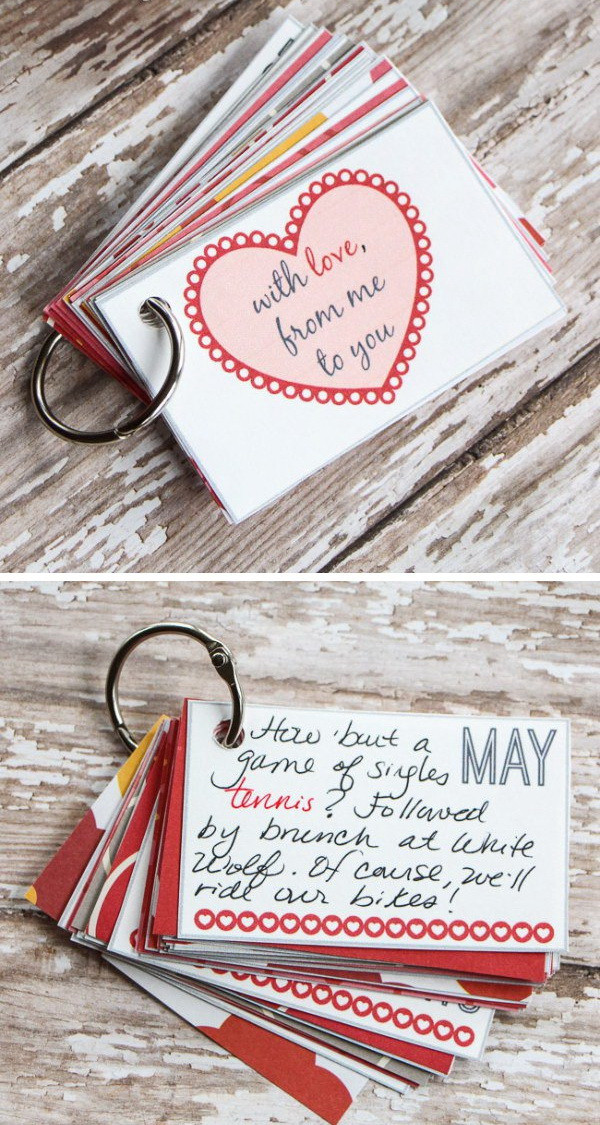 Valentine'S Day Gift Ideas For Fiance
 Easy DIY Valentine s Day Gifts for Boyfriend Listing More