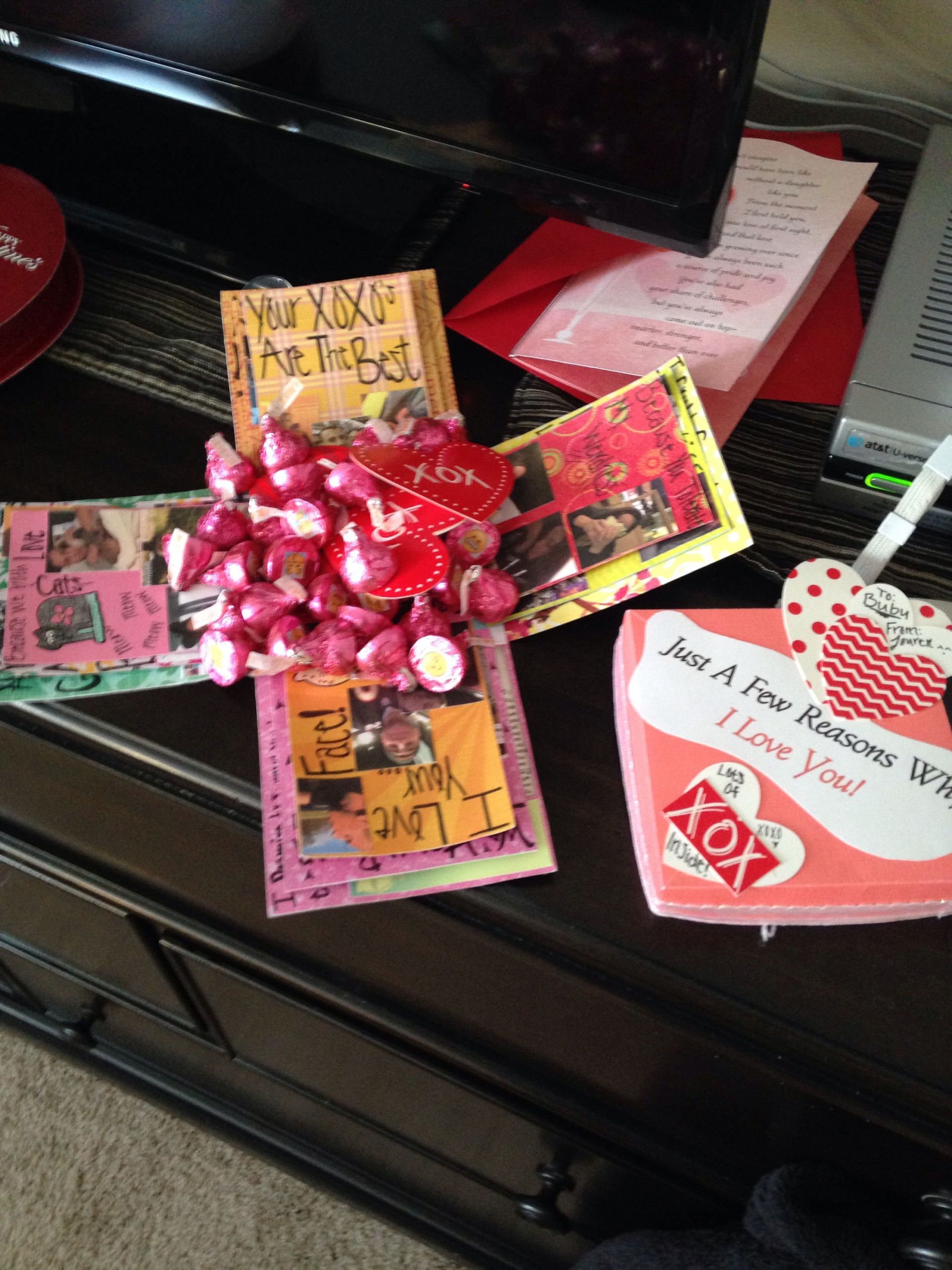 Valentine'S Day Gift Ideas For My Boyfriend
 My exploding box I made for my boyfriend on valentines day