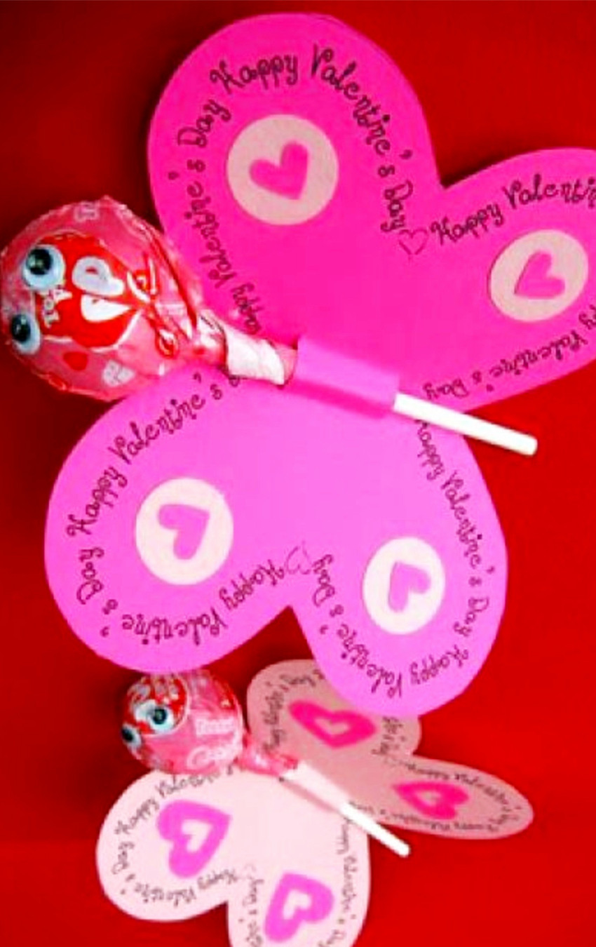 Valentine'S Day Gift Ideas For School
 DIY School Valentine Cards for Classmates and Teachers