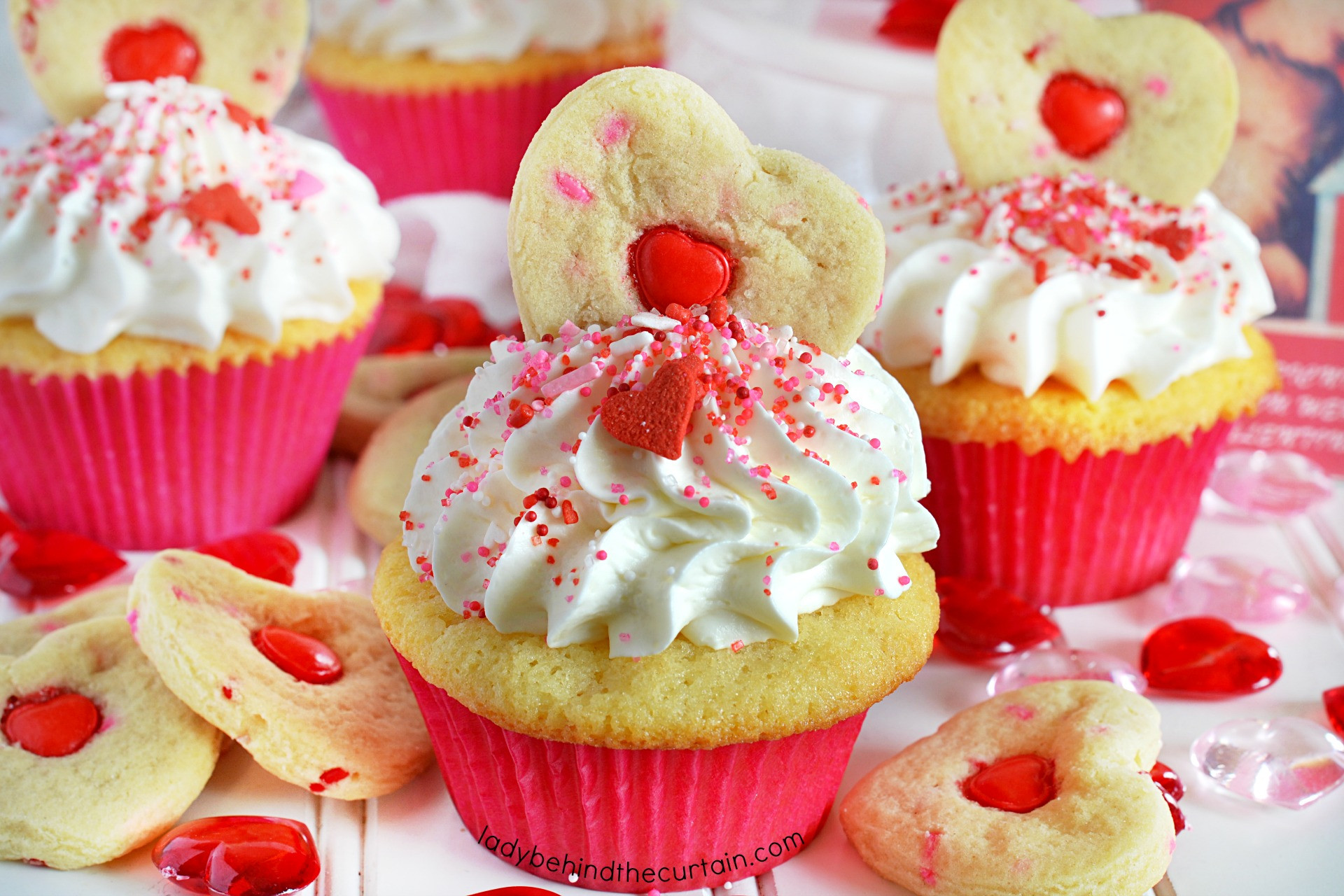 Valentines Cupcakes Recipes
 Strawberry Cream Filled Valentine s Day Party Cupcakes