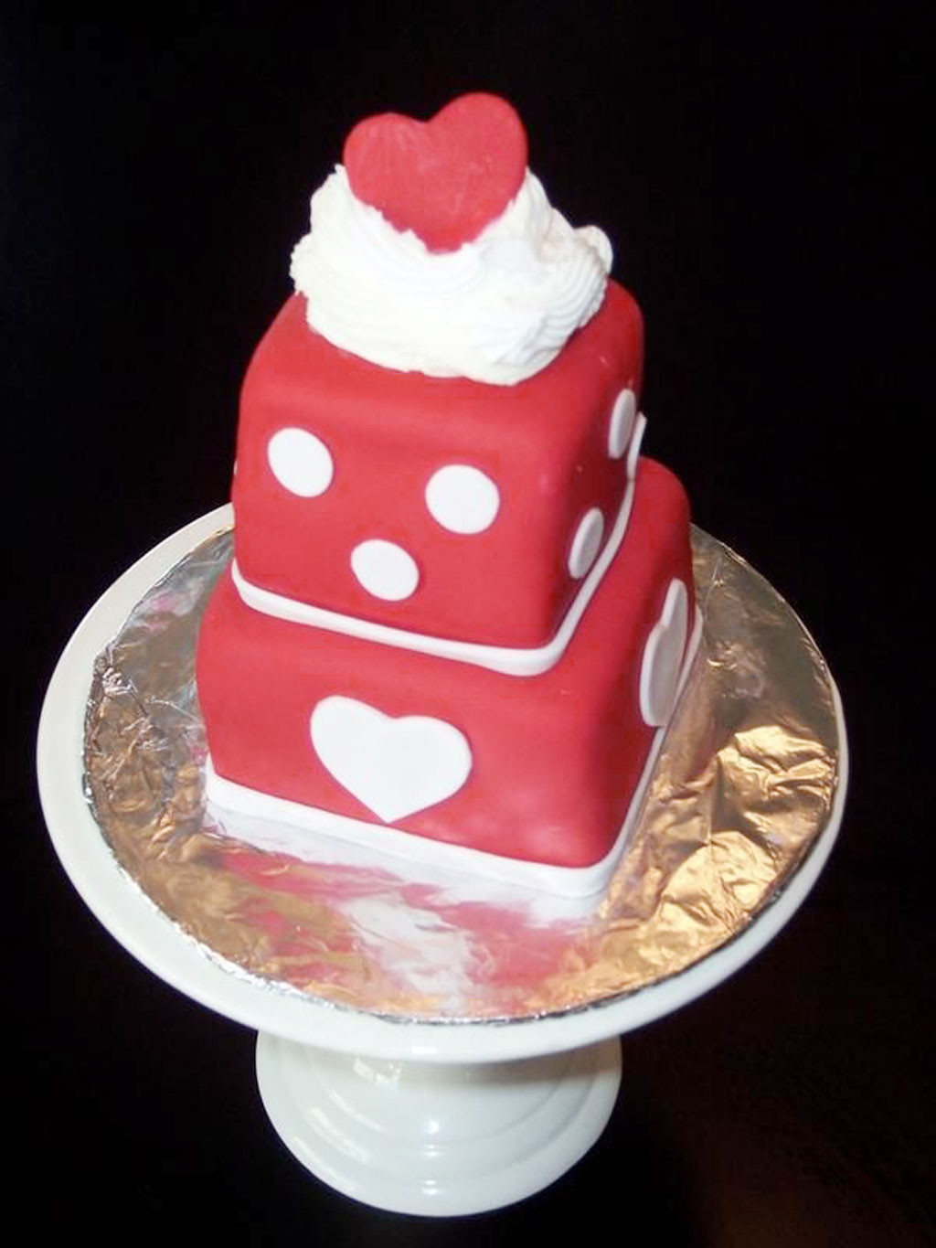 Valentines Day Cake Design
 Valentines Day Fondant Mini Cake Cake Ideas by Prayface