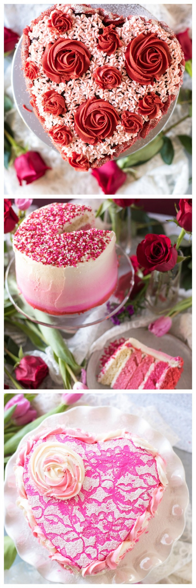 Valentines Day Cake Design
 Easy Valentine s Day Cake Decorating Tutorial Go Go Go Gourmet