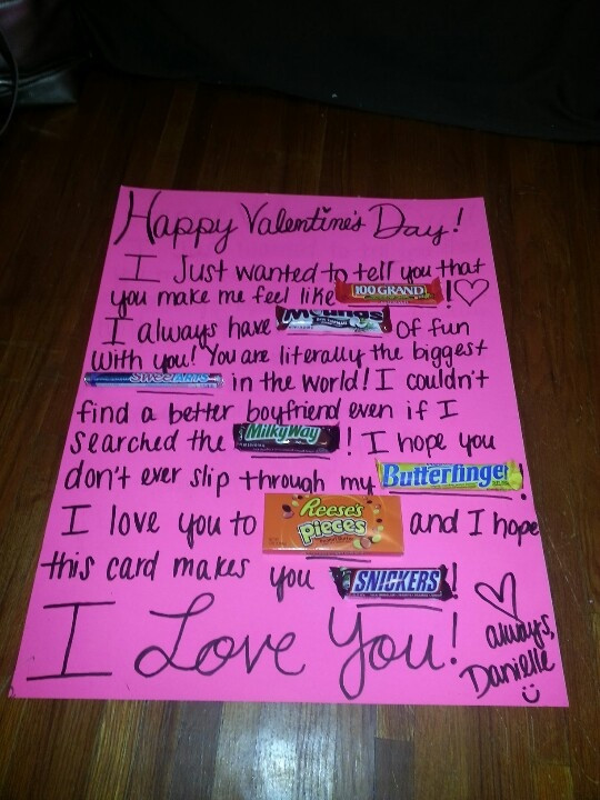 Valentines Day Candy Cards
 17 Best images about Candy cards on Pinterest